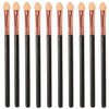 TSUOUKL Pack of 10 Double-Sided Sponge Makeup Brushes Reusable Eyeshadow