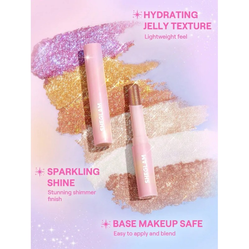 Sheglam Barra De Glaseado De Gelatina De Cristal Color Rosy