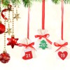 Christmas New Year Countdown Advent Hanging Calendar Gift Bags Pouches