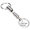 EBOOT 5 Pack Quick Release Detachable Keychain Dual Pull Apart