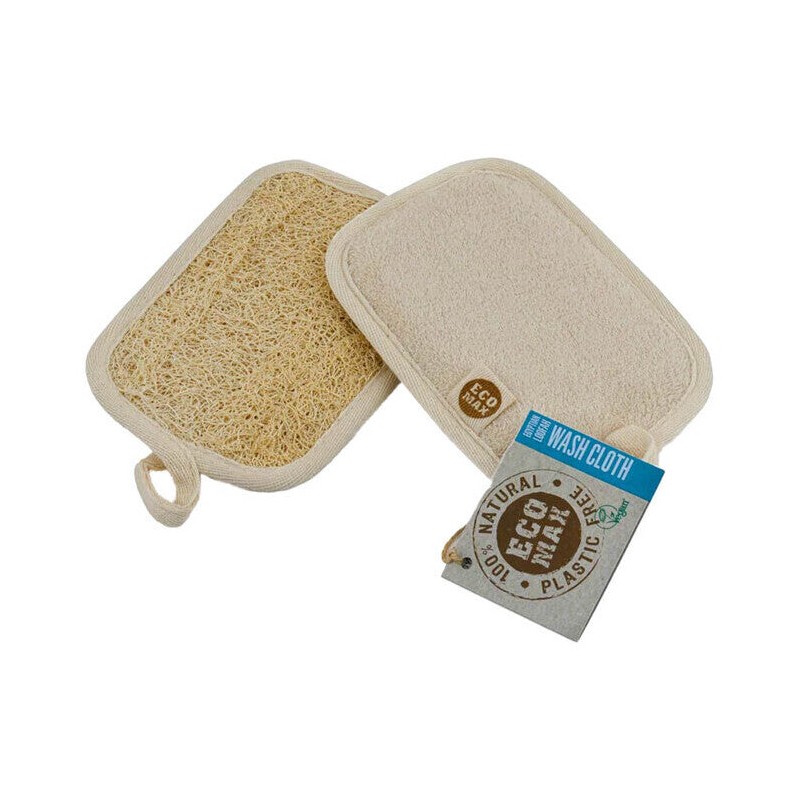 Eco Max Loofah Scourer & Washpad, 1 Loofah