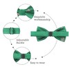 HISDERN Bow Ties for Boys Pre Tied Toddler Bow Tie