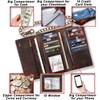 F&L CLASSIC F&L CLASSIC RFID Blocking Mens Tri-fold Long Style