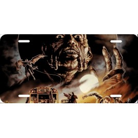 Unbranded Jeepers Creepers, Horror License Plate New Car Tag Metal Aluminum, USA