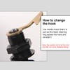 Scooter Storage Trunk Lock Replacement for Electric Motorcycle Key Lock