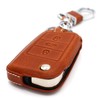 Finest Folia Leather Key Case VB (Light Brown)