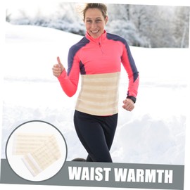 iplusmile 2pcs Wear-resistant Abdominal Binder Elastic Belly Wrap for Postpartum Support Breathable Waist Belt for Fixing for Yoga and Running Safe and Flexible Design