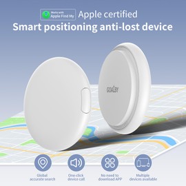 Item Finder Tag Tracker Air Bluetooth Luggage Tracker Tags Work with Find My App iPhone iOS only Keys Finder Bag Pet Tracker Item Locator Air Track for Dogs Cat Tracker (Not for Android)