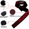 FITPACT Weight Lifting Straps Non-Slip Gel Flex Grip, Neoprene Padded