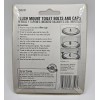 ACE Flush Mount Toilet Bolts And Caps Brass #4568747