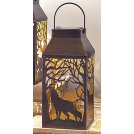 Wolf Forest Solar Lantern