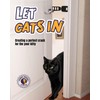 Pawmee Metal Cat Door Stopper, Door Prop for Cats, Easy