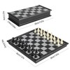 Andux Foldable Magnetic Chess Game Set Board Game with Chess
