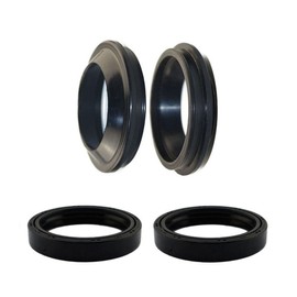 AHL Motorbike 38x50x11mm Front Fork Damper Oil Seals + Dust Seals Kit for Yamaha XV1100 Virago 1986-1997