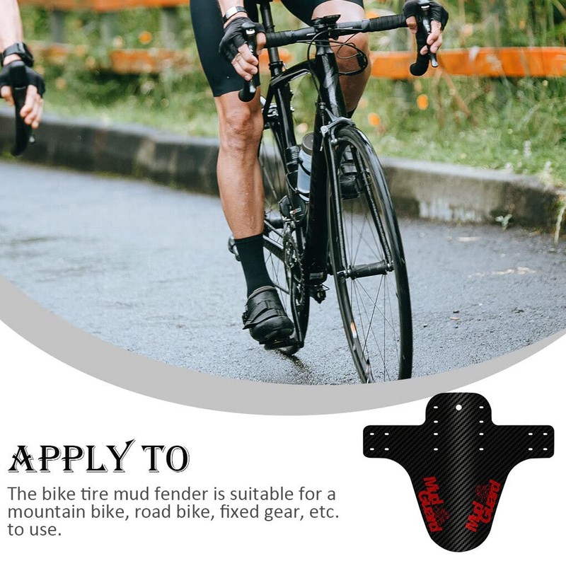 Mud Guard Wear-resistant Mudguard Mountain Accessories Professional Gears , Red