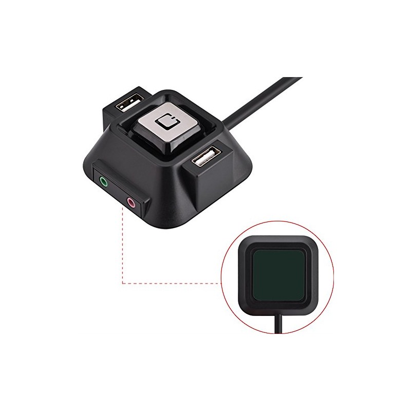 Diyeeni Computer On/Off Switch, PC Power Button Start Button with