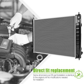 SCITOO 13039 Radiator Fit 2008-2014 for Nissan for Murano 3.5L 2011-2017 for Nissan for Quest 3.5L