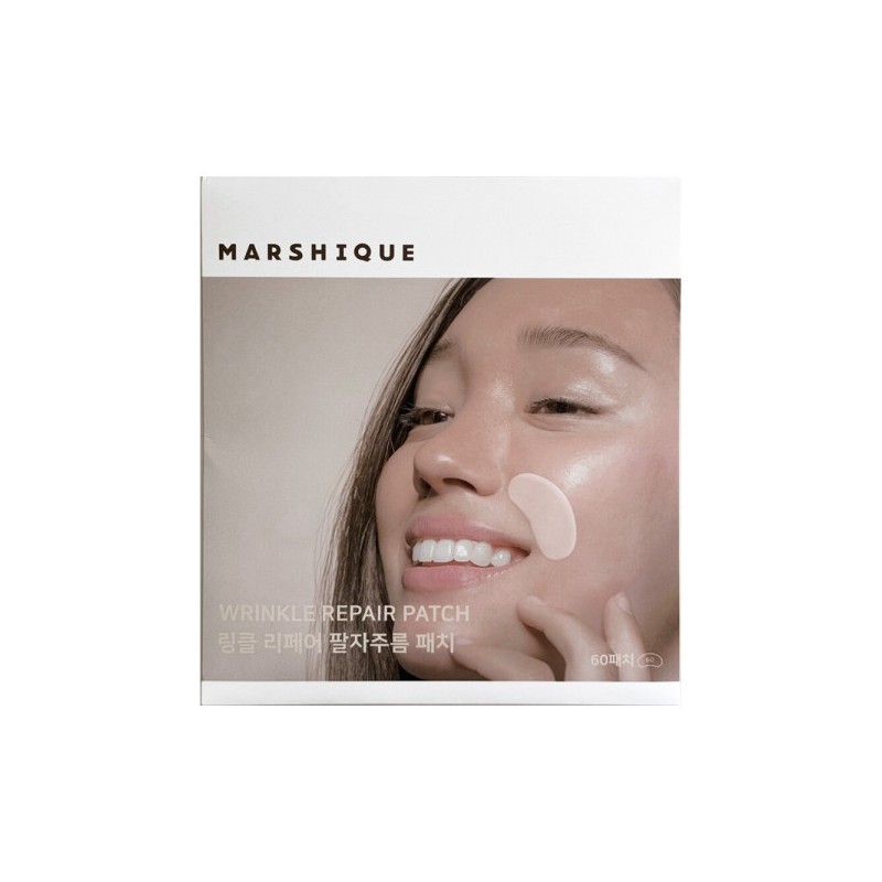 Marsique Wrinkle Repair Nasolabial Fold Patch 60 Sheets 1 Pack