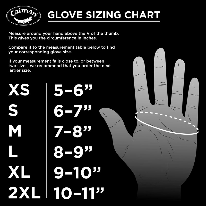 Caiman Genuine Top Cow Grain Leather Velcro� RevolutionTM Gloves (Large/Yellow)