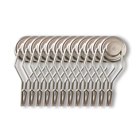 Heavy Duty Neodymium Magnetic Rotating Hook 60Lbs, Suitable for Cruise Ship Home Indoor and Outdoor Suspension, Refrigerator, Grill, Tools, Kitchen, Keychain -12 Piece Set