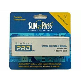 SunPass PRO: E-ZPass Compatible Toll Transponder:FL NY NJ PA OH GA IL IN + MORE!