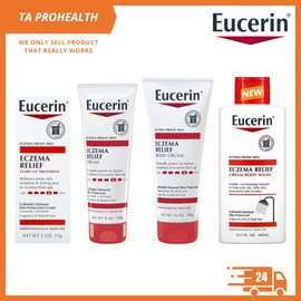 Eucerin Eczema Relief Cream / Body Cream / Cream Body Wash / Flare Up Treatment