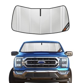 Pigenius Windshield Sun Shade for 2015-2024 Ford Transit. Full Front Window Sunshade Coverage