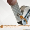 markiso® Rolladengurt 23mm x 6,5m – verstärkte Webkante, UV- &