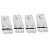 4Pcs Boat Hatch Hinge 316 Stainless Steel Rust Proof Sturdy