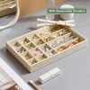 KATISYIO Jewelry Drawer Organizer, 4 Set of Stackable Jewelry Trays