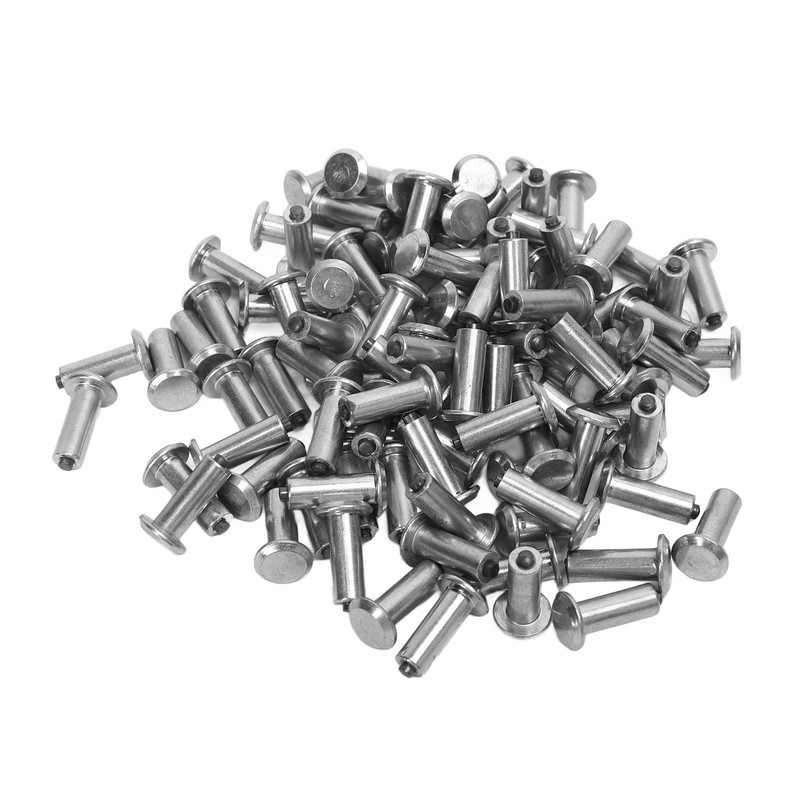 100PCS Carbide Tire Studs Anti Slip Snow Spikes Screw Studs