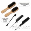 5 Pcs Slick Back Hair Brush Set for Men, 2