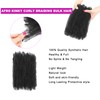 Afro Kinky Curly Braiding Hair for Dreadlock Extensions Repair Locs