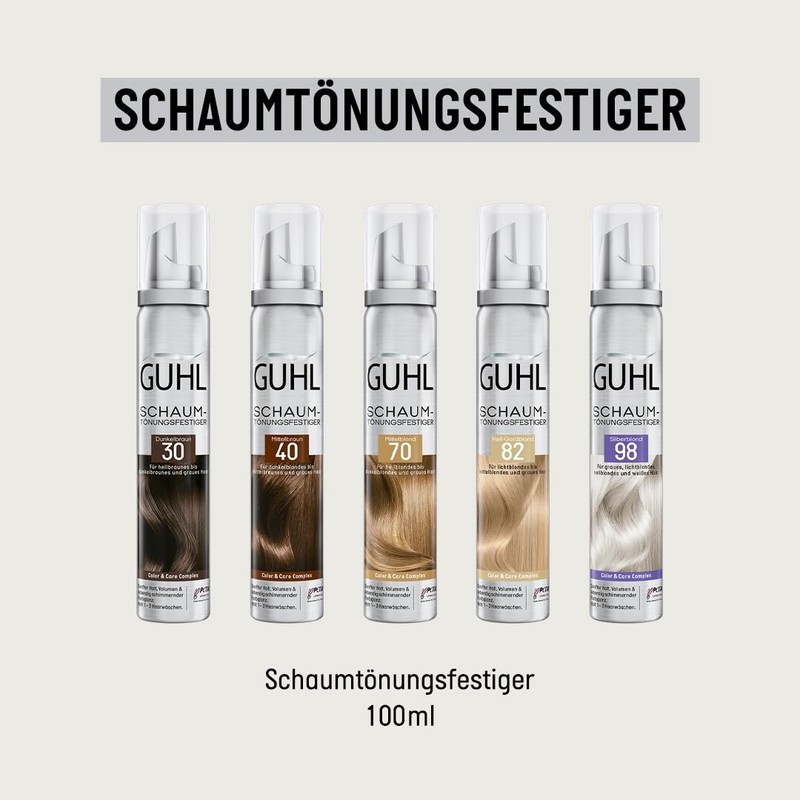 Guhl Foam Tint Resistant Value Set – Contents: 3 x