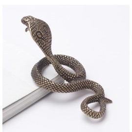 DMtse Brass Mini Cobra Snake Statue Ornaments Statue Figurine for Animal Sculpture Collectibles Decoration Lucky Feng Shui