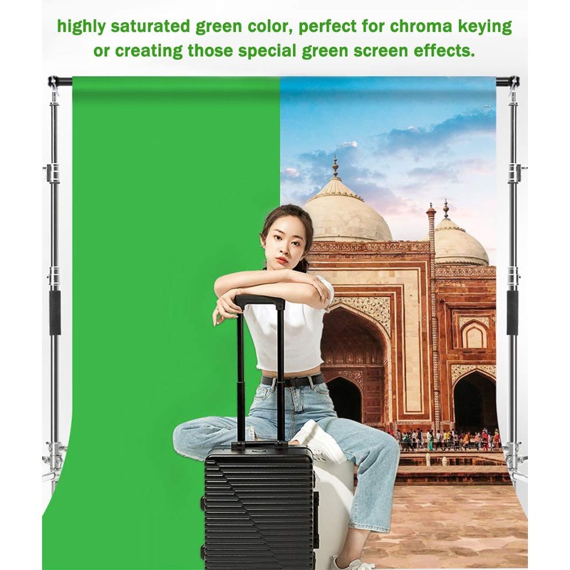 Green Screen Background Backdrop AOBETAK 5x7ft Thicker Fabric Photo Backdrop