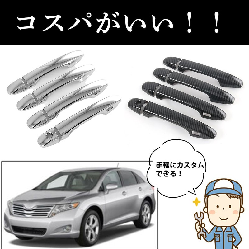 TOMMYFIELD Prius 30 Series 40 Series Door Knob Cover Door