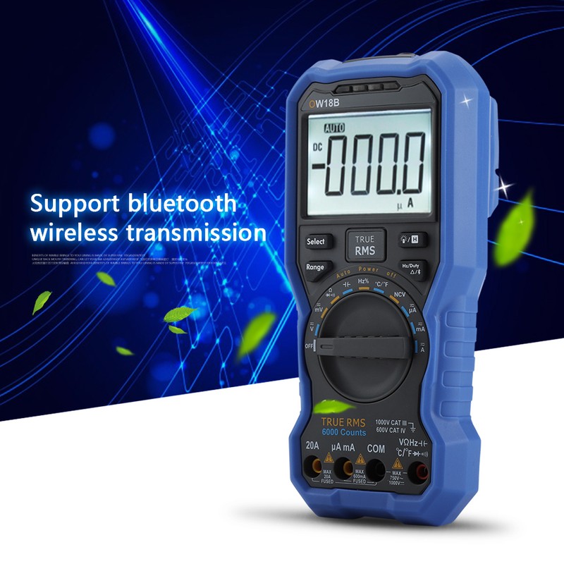 1 set OW18B Bluetooth Digital Multimeter Data Logger Thermometer Kit