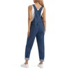 HISEA Womens Denim Bib Overalls, Women's Relaxed Fit Casual Jean