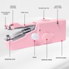 ALIBBON Handheld Sewing Machine for Beginners Portable Electric Mini Sewing