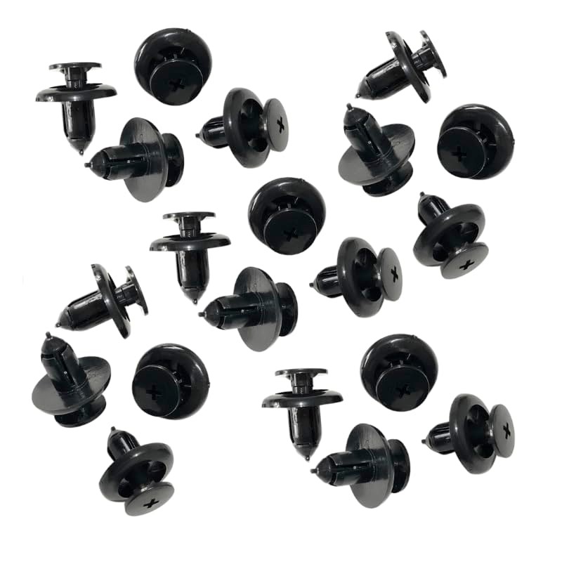 20x Wheel Arch Lining Clips for Mazda 8mm Trim Clips