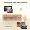 Wireless Keyboard and Mouse Combo, MOWUX - Modern Compact Layout,