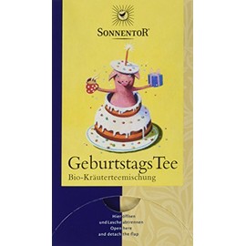 Sonnentor Birthday Tea Double Chamber Bags Pack of 2 (2 x 27 g) - Organic