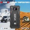KOPUO Portable Car Battery Jump Starter 5000A Jump Box(2.38gal Gas/2.11gal