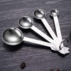 Vivi Bakie Measuring Spoons, Set of 4/8, Stainless Steel, Thick,