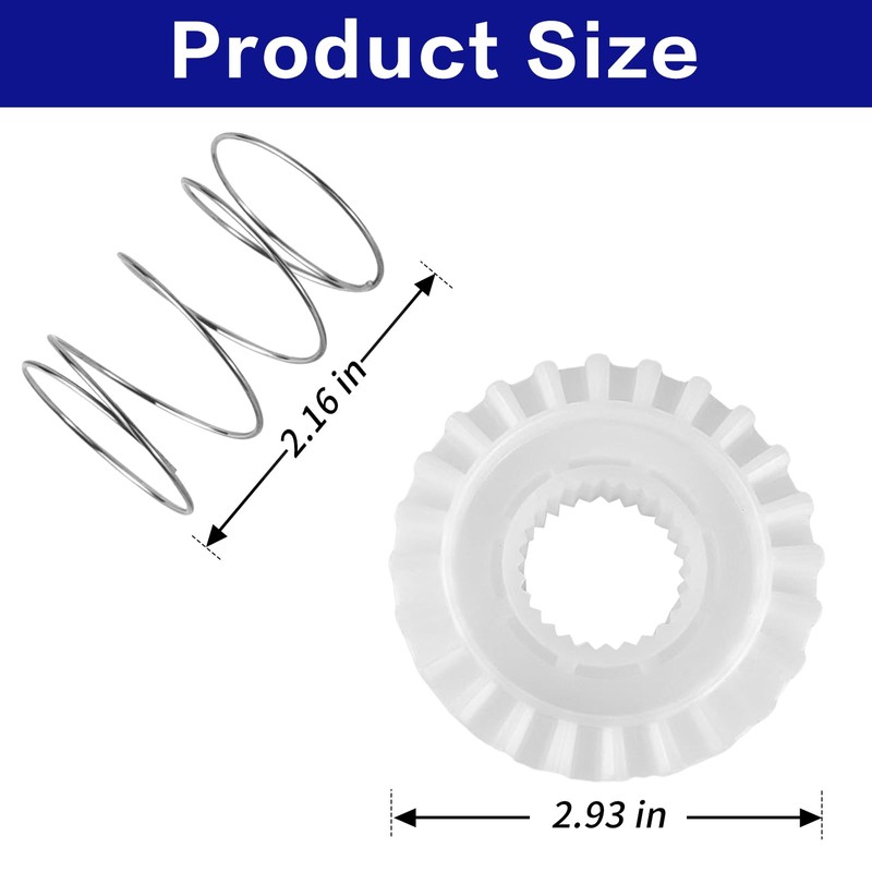 WH05X24185 Washing machine clutch kit with WH01X24434 spring,fit for G-E