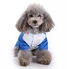Dog Cute Raincoat Hooded Cloak Rain Jacket Cover Waterproof Polyester