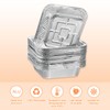 sourcing map 20pcs Aluminum Foil Pie Pans 8.07" Square Disposable