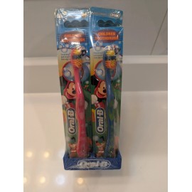 Oral-B Oral B  Classic Soft Toothbrush 12  Pack 4 Colors Child toothbrush Mickey sealed