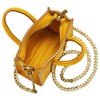 Fossil Carmen Micro Tote Bag Golden Yellow, goldgelb
